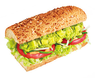 Avocad veggie of Subway shop