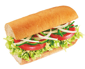 Veggie Delight of Subway shop